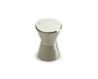 Afbeeldingen van Hettich Knop Sion, H 23 mm, ø 16 mm, roestvrij staal geborsteld