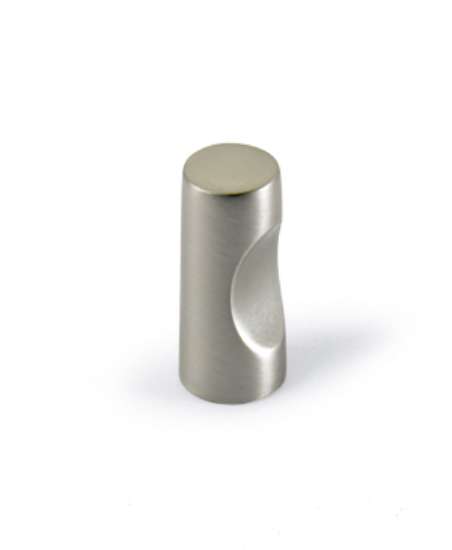 Afbeeldingen van Hettich Knop Almus, H 23 mm, ø 12 mm, roestvrij staal finish geborsteld