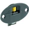 Afbeeldingen van Hettich SlideLine 55 Plus Loopdeel om aan te schroeven voor kasten met 2 inliggende deuren, kunststof