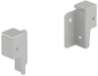 Afbeeldingen van Hettich Achterwandverbinder ArciTech 78 mm, zilver, links