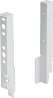 Afbeeldingen van Hettich Achterwandverbinder ArciTech 218 mm, wit, rechts