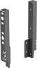 Afbeeldingen van Hettich Achterwandverbinder ArciTech 218 mm, antraciet, links