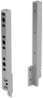 Afbeeldingen van Hettich Achterwandverbinder ArciTech 282 mm, zilver, links