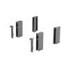 Afbeeldingen van Hettich DesignSide adapter ArciTech / 92, antraciet