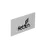 Afbeeldingen van Hettich ArciTech Afdekkap, Aluminiumkleurig met Hettich logo