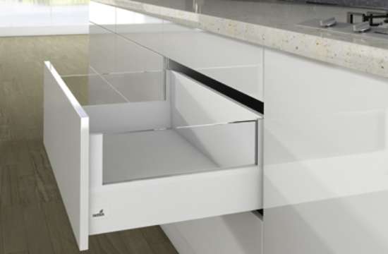 Afbeeldingen van Frontlade Set DesignSide H250/126 L650 Wit