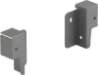 Afbeeldingen van Hettich Set achterwandverbinders ArciTech 78 mm, antraciet, links en rechts