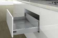 Afbeeldingen van Frontlade Set DesignSide H186/94 L300 Zilver