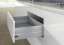 Afbeeldingen van Frontlade Set met TopSide H186/94 L500 Zilver