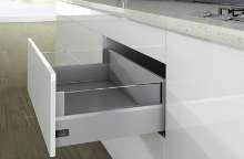 Afbeeldingen van Frontlade Set DesignSide H218/126 L350 Zilver