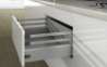 Afbeeldingen van Frontlade Set met Reling H250/126 L650 Zilver