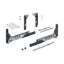 Afbeeldingen van Hettich SlideLine M Beslagset voor gedempte deuren (sluitings-, openings- en collisiedemping), 10 kg, Minimale deurbreedte mm: 450