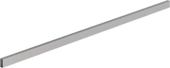 Afbeeldingen van Hettich Dwarsreling, L 2000 mm, zilver