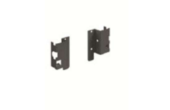 Afbeeldingen van Hettich Achterwandverbinder InnoTech Atira, 54 mm, antraciet, rechts