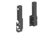 Afbeeldingen van Hettich Achterwandverbinder InnoTech Atira,  144 mm, antraciet, links