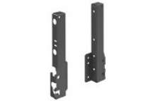 Afbeeldingen van Hettich Achterwandverbinder InnoTech Atira, 176 mm, antraciet, links