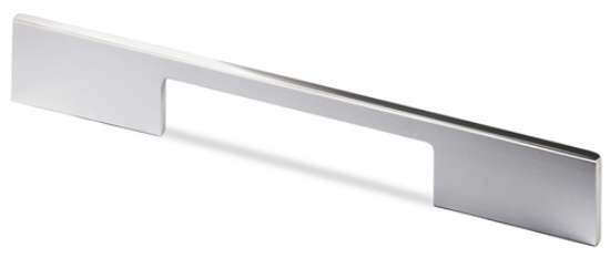 Afbeeldingen van Hettich Greep Velitra, boorafstand 360 / 416 mm, L 472 mm, B 7 mm, H 34 mm, glans verchroomd