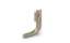 Afbeeldingen van Hettich Toebehoren Canis L inwendige hoek 90°, B 35,5 mm, H 53,5 mm, roestvrij staal finish