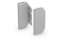 Afbeeldingen van Hettich Toebehoren Canis C eindkappen gesloten, set, B 23 mm, H 64 mm, Aluminiumkleurig