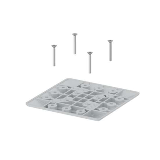 Afbeeldingen van Hettich LegaDrive Systems LegaDrive Systems tafelpootverbinding, wit