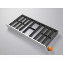 Afbeeldingen van Blum Bestekindeling Legrabox - corpusbreedte 1100mm en groter diepte 500mm - carbonzwart OL.BA5011S1IND