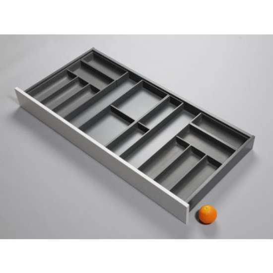 Afbeeldingen van Blum Bestekindeling Legrabox - corpusbreedte 1200 en groter diepte 550mm - zijdewit OL.BA5512W1IND