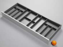 Afbeeldingen van Blum Bestekindeling Legrabox - corpusbreedte 1200 en groter diepte 450mm - carbonzwart OL.BA4512S1IND