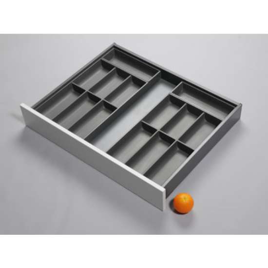 Afbeeldingen van Blum Bestekindeling Legrabox - corpusbreedte 800 en groter diepte 600mm - zijdewit OL.BA6080W1IND
