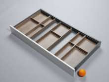 Afbeeldingen van Blum Bestekindeling voor werkbestek Legrabox - corpusbreedte 1100mm en groter diepte 550mm - houtdecor nebraska eik/oriongrijs OL.BH5511N2IND