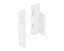 Afbeeldingen van Hettich AvanTech YOU Verbinder voor achterwandprofiel, systeemhoogte  139 , wit, links