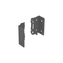 Afbeeldingen van Hettich AvanTech YOU Verbinder voor achterwandprofiel, systeemhoogte  101 , antraciet, links