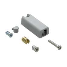 Afbeeldingen van Hettich WingLine S, Mechanische sluiting voor Push to move, grijs