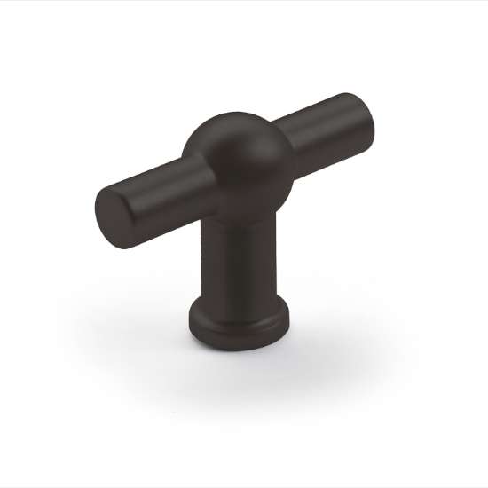 Afbeeldingen van Hettich Knop Altedo, L 50 mm, H 37 mm, mat zwart