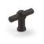 Afbeeldingen van Hettich Knop Altedo, L 50 mm, H 37 mm, mat zwart