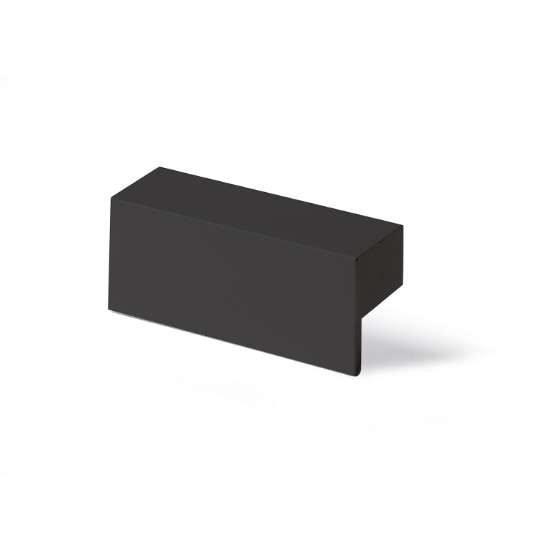 Afbeeldingen van Hettich Greep Trani, boorafstand 96, L 116 mm, B 26 mm, H 16 mm, mat zwart