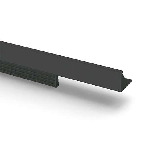 Afbeeldingen van Hettich Greeplijst Riaza, L 895 mm, B 12,5 mm, H 10 mm, mat zwart