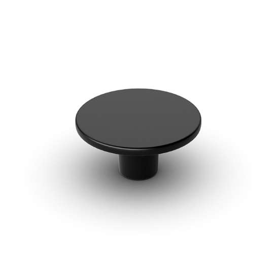 Afbeeldingen van Hettich Knop Tardiano, H 30 mm, ø 60 mm, mat zwart
