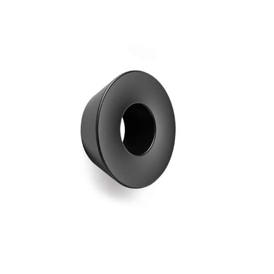 Afbeeldingen van Hettich Greep Olivia, boorafstand 32, H 20 mm, ø 57 mm, mat zwart