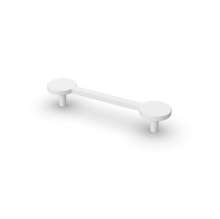 Afbeeldingen van Hettich Greep Limpio, boorafstand 128, L 165 mm, B 37 mm, H 30 mm, mat wit