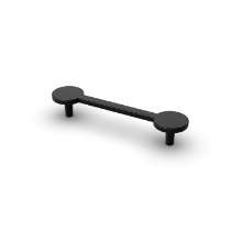 Afbeeldingen van Hettich Greep Limpio, boorafstand 128, L 165 mm, B 37 mm, H 30 mm, mat zwart
