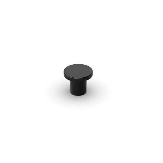 Afbeeldingen van Hettich Knop Tonala, H 21 mm, ø 24 mm, mat zwart
