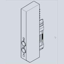 Afbeeldingen van Hettich OrgaStore 810 / 820 / 830 adapter, zilver
