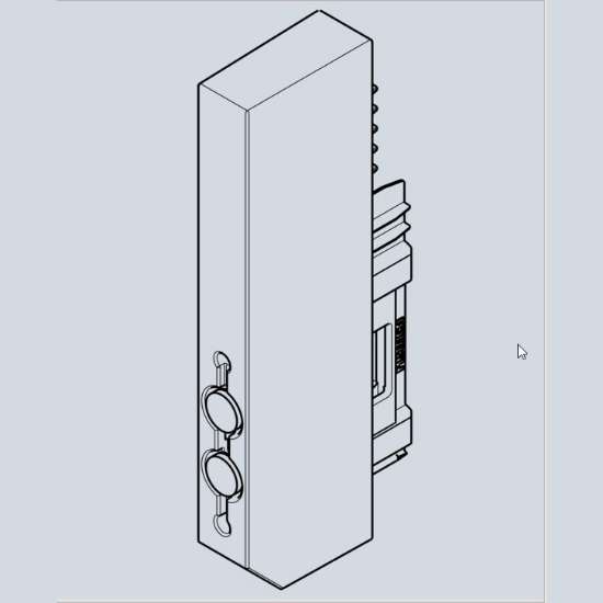 Afbeeldingen van Hettich OrgaStore 810 / 820 / 830 adapter, zilver