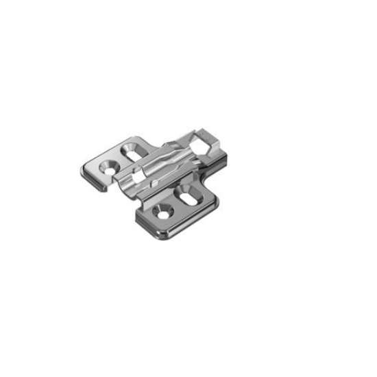 Afbeeldingen van Hettich Veosys Kruismontageplaat om aan te schroeven, Rijboring 37 x 32 mm, Afstand mm 2,0 mm