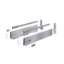 Afbeeldingen van Hettich InnoTech Atira zilver frontlade 520x144mm L+R