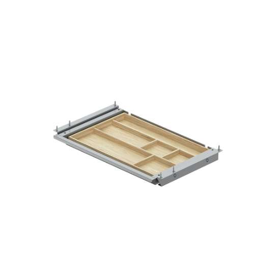 Afbeeldingen van Hettich  Schuiflade SN Grip, zilver