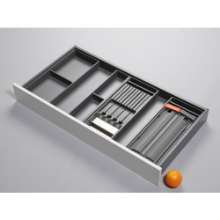 Afbeeldingen van Blum Bestekindeling met messen en foliehouder Legrabox - corpusbreedte 1000mm en groter diepte 500mm - carbonzwart OL.BA5010S7IND