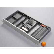 Afbeeldingen van Blum Bestekindeling met messen en foliehouder Legrabox - corpusbreedte 1000mm en groter diepte 450mm - carbonzwart OL.BA4510S7IND