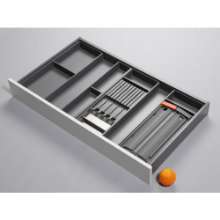 Afbeeldingen van Blum Bestekindeling met messen en foliehouder Legrabox - corpusbreedte 1000mm en groter diepte 550mm - carbonzwart OL.BA5510S7IND