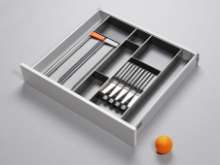 Afbeeldingen van Blum Bestekindeling voor messen met foliehouder Orga-Line - corpusbreedte 700 en groter ladediepte 600 - inox/RVS OL.BO6070S5BESTEKLADE